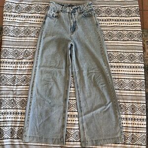 wild fable super high-rise wide leg jeans women’s size 2